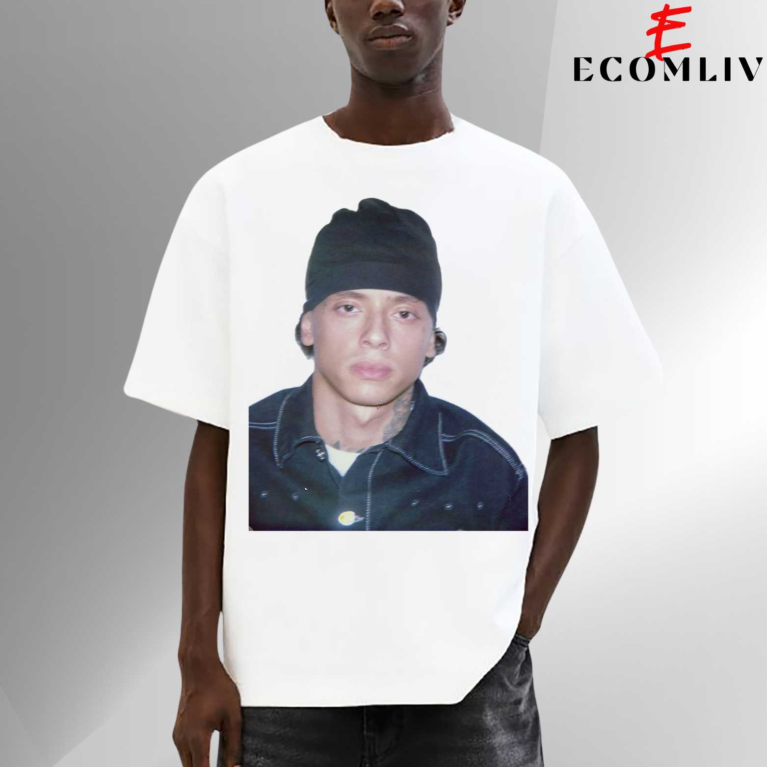 Central Cee Face Tee, Unisex Hip Hop T Shirt, Streetwear Fan Shirt